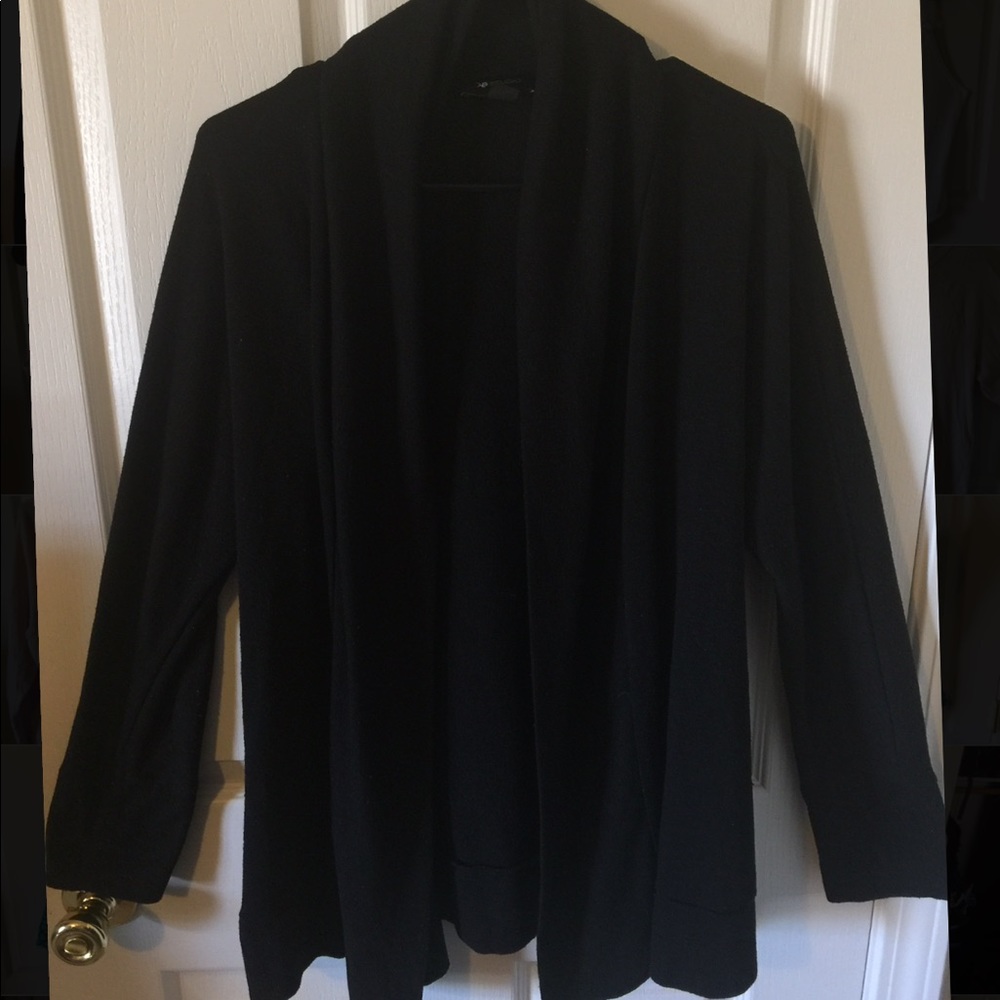 Black cardigan plus size